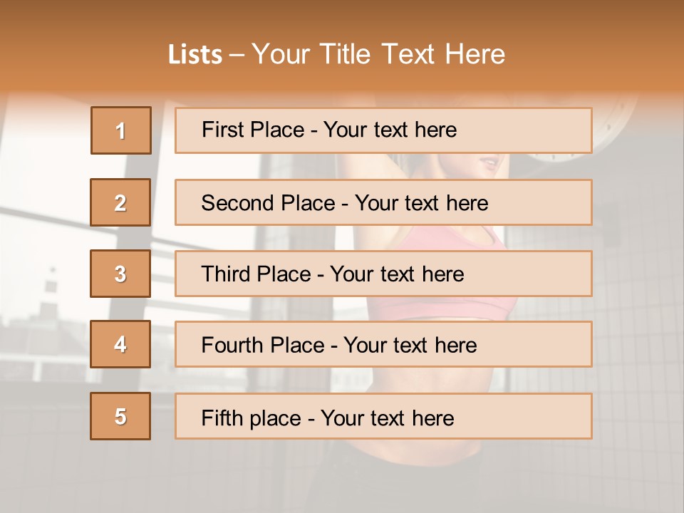 Body Muscle Fit PowerPoint Template