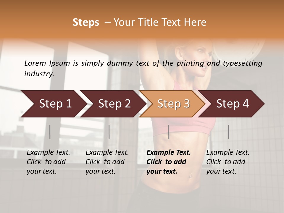 Body Muscle Fit PowerPoint Template