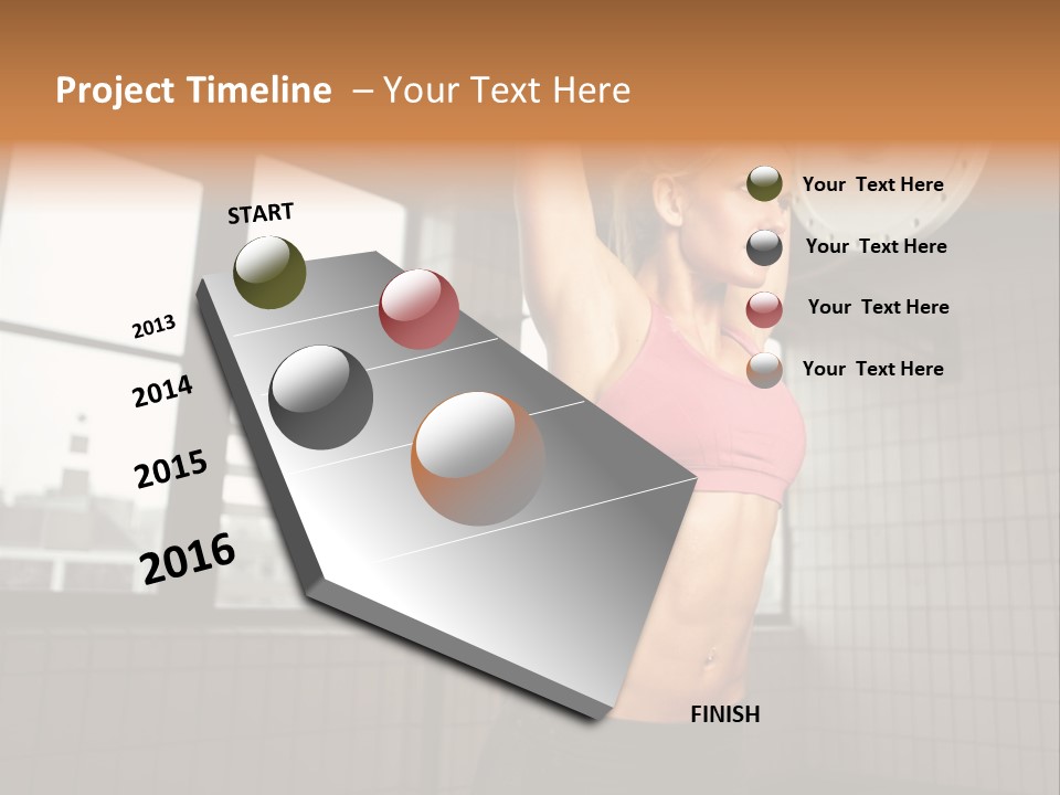 Body Muscle Fit PowerPoint Template