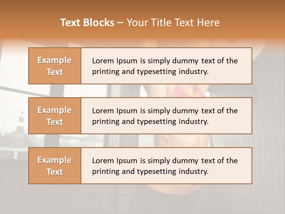 Body Muscle Fit PowerPoint Template