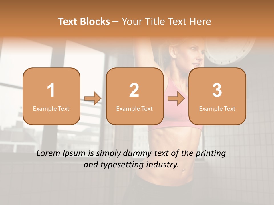 Body Muscle Fit PowerPoint Template