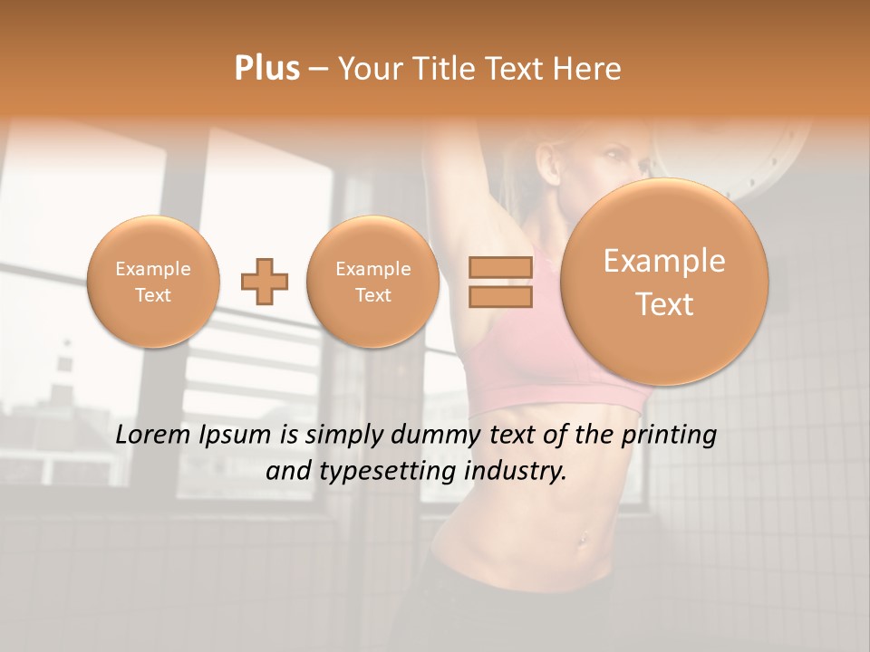 Body Muscle Fit PowerPoint Template