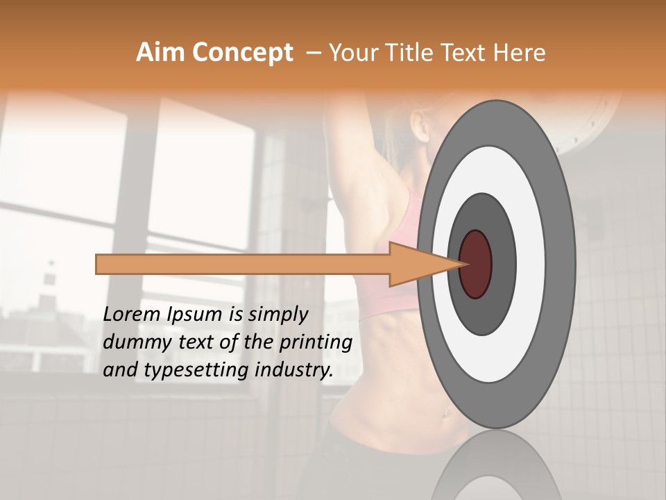 Body Muscle Fit PowerPoint Template