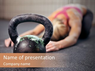 Fit Tired Fatigue PowerPoint Template