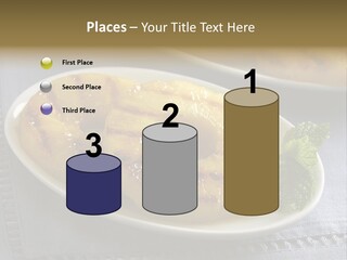 Dessert Food Sample Hawaiian PowerPoint Template