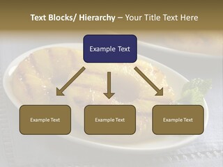 Dessert Food Sample Hawaiian PowerPoint Template