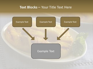 Dessert Food Sample Hawaiian PowerPoint Template