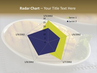 Dessert Food Sample Hawaiian PowerPoint Template