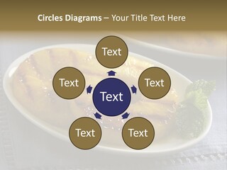 Dessert Food Sample Hawaiian PowerPoint Template