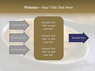 Dessert Food Sample Hawaiian PowerPoint Template