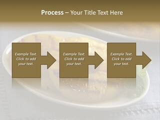 Dessert Food Sample Hawaiian PowerPoint Template