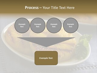 Dessert Food Sample Hawaiian PowerPoint Template