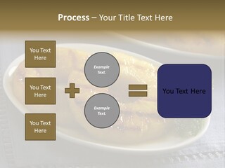 Dessert Food Sample Hawaiian PowerPoint Template