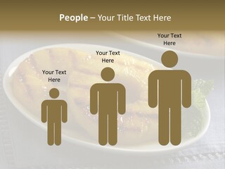 Dessert Food Sample Hawaiian PowerPoint Template