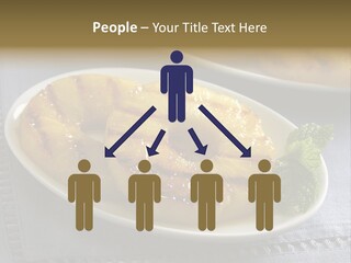 Dessert Food Sample Hawaiian PowerPoint Template