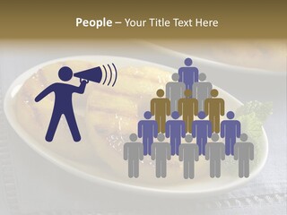 Dessert Food Sample Hawaiian PowerPoint Template