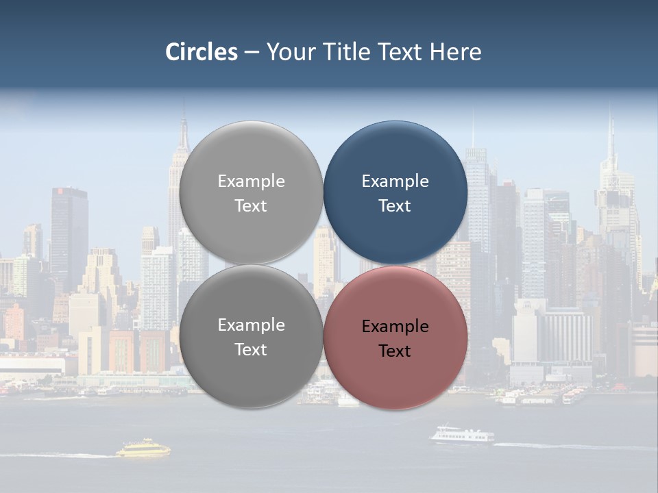 River Office York PowerPoint Template