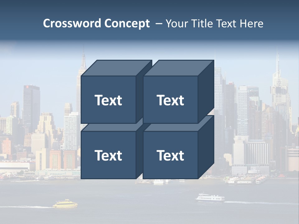 River Office York PowerPoint Template
