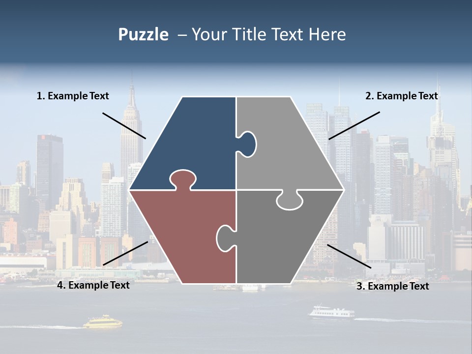 River Office York PowerPoint Template