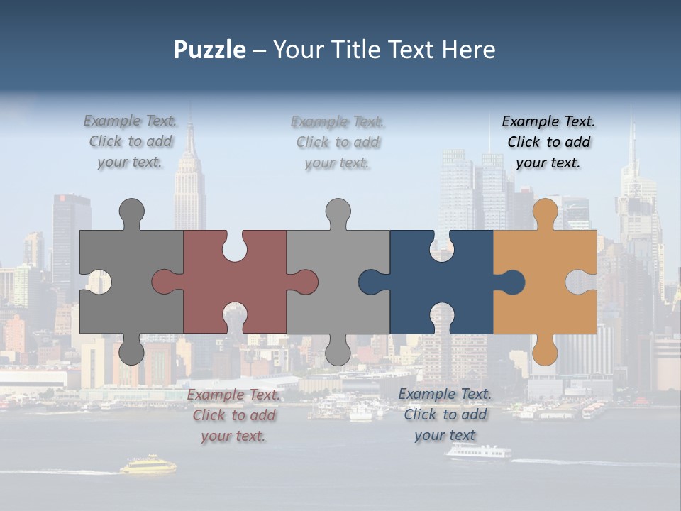 River Office York PowerPoint Template