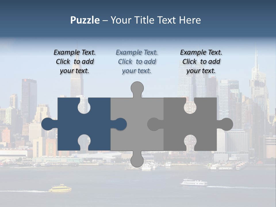 River Office York PowerPoint Template