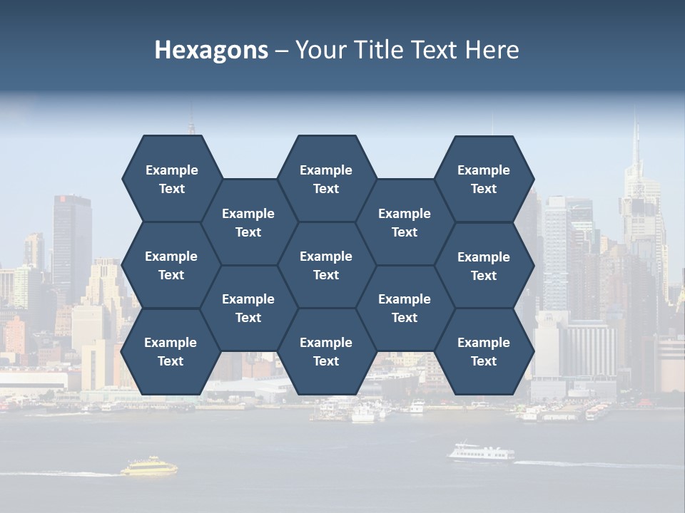 River Office York PowerPoint Template