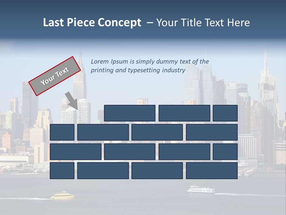 River Office York PowerPoint Template