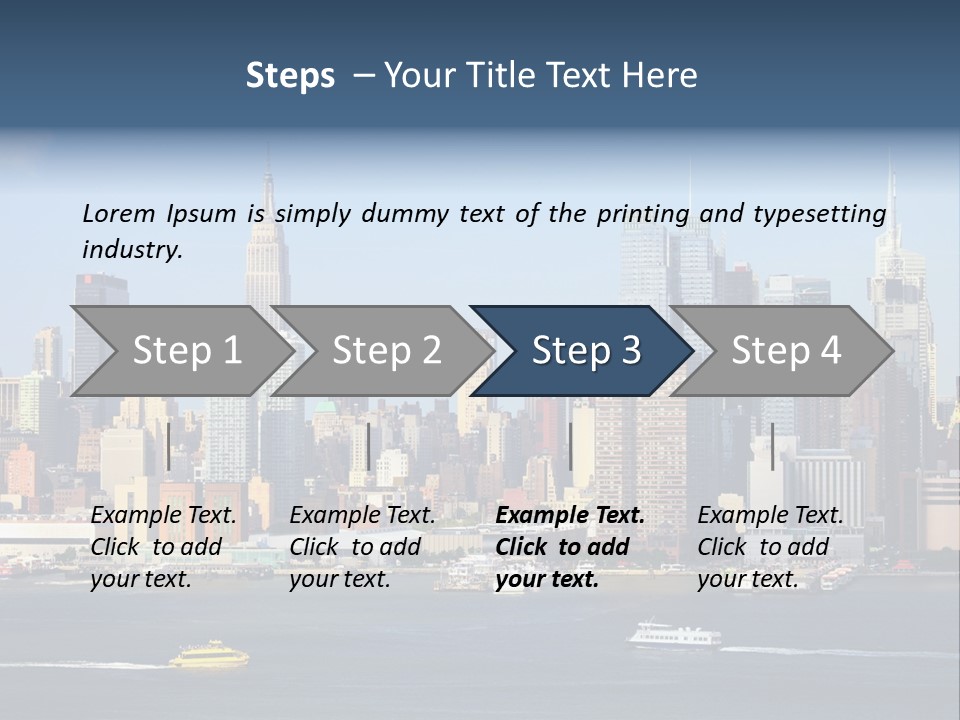 River Office York PowerPoint Template