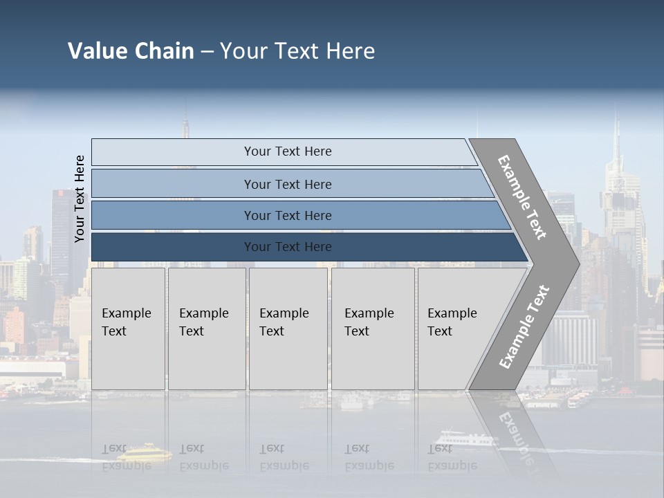 River Office York PowerPoint Template