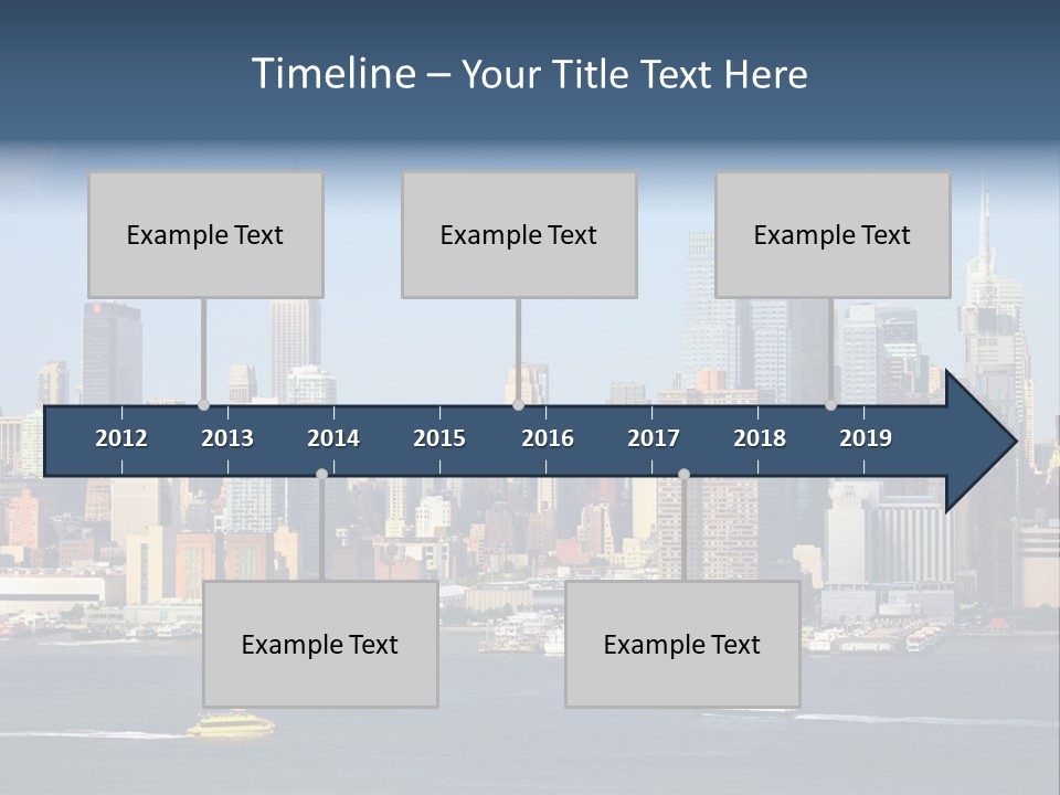 River Office York PowerPoint Template