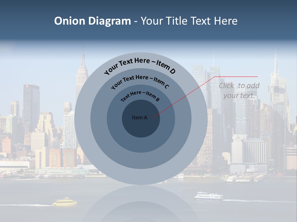 River Office York PowerPoint Template