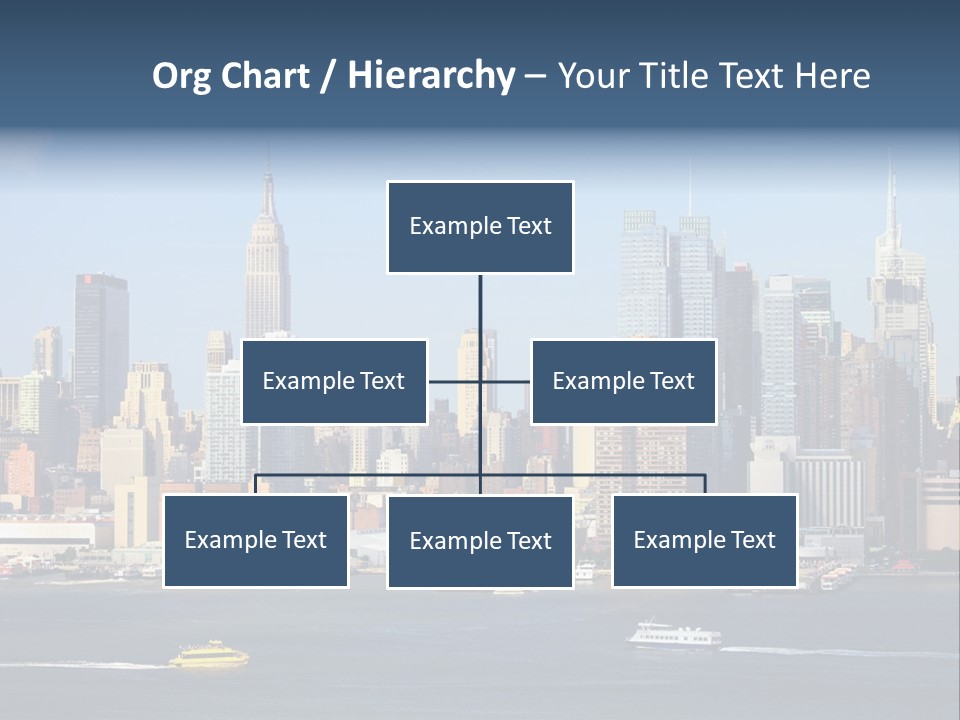 River Office York PowerPoint Template