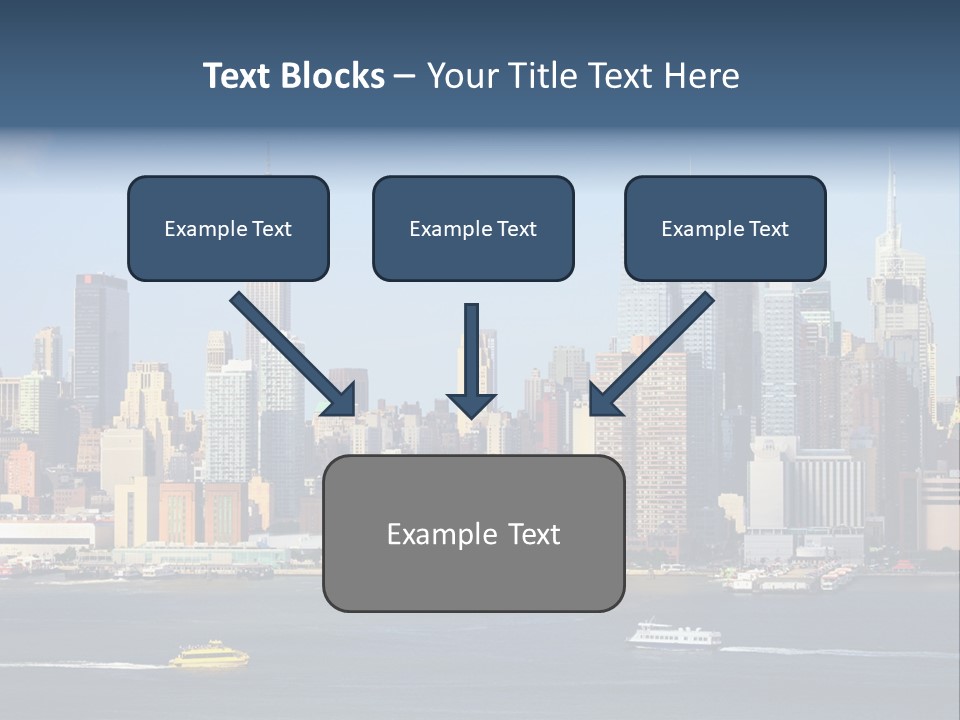 River Office York PowerPoint Template