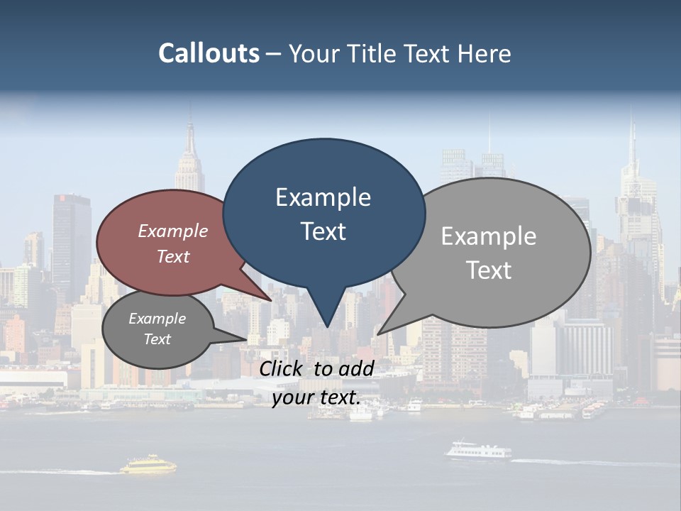 River Office York PowerPoint Template