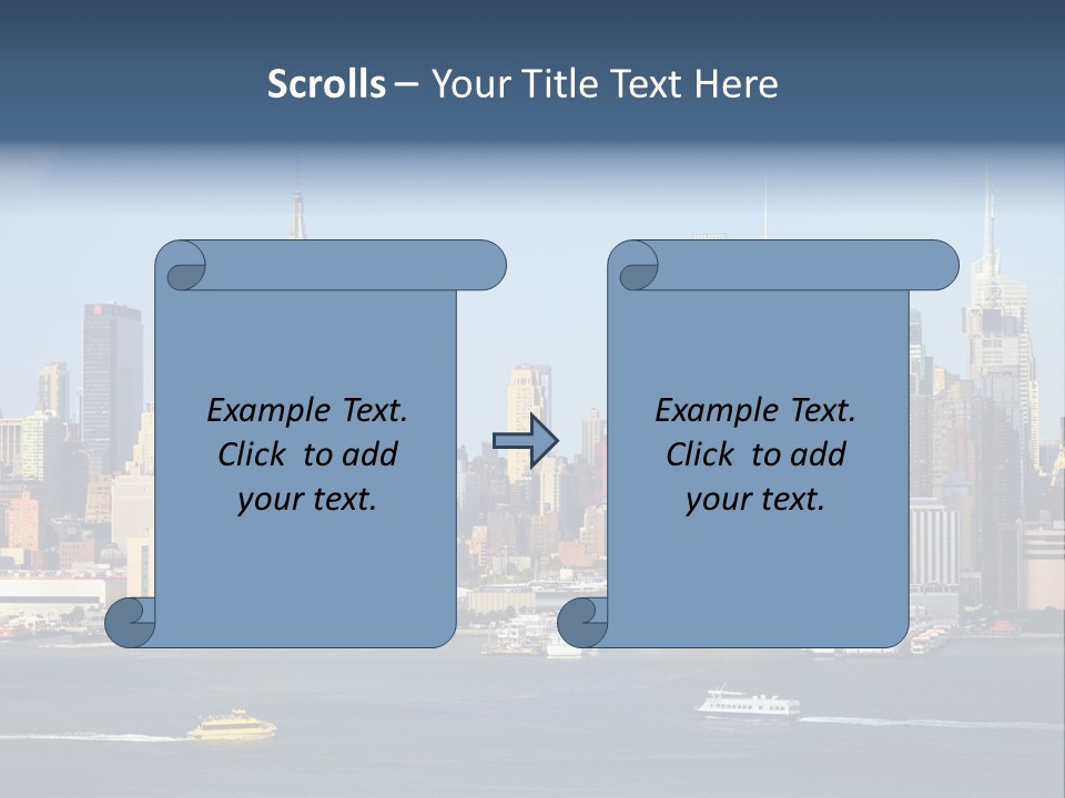 River Office York PowerPoint Template