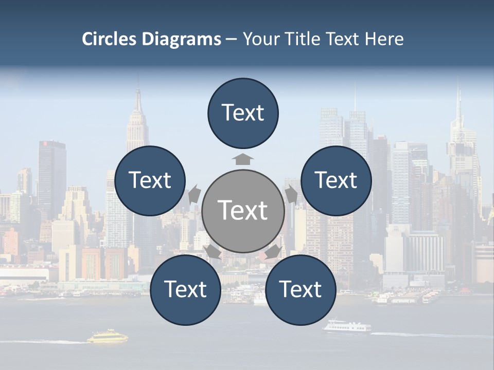 River Office York PowerPoint Template