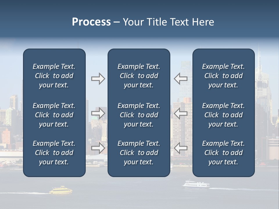 River Office York PowerPoint Template