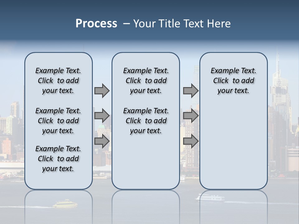 River Office York PowerPoint Template