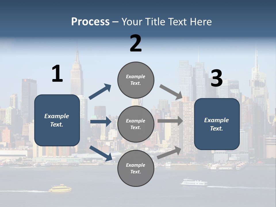 River Office York PowerPoint Template