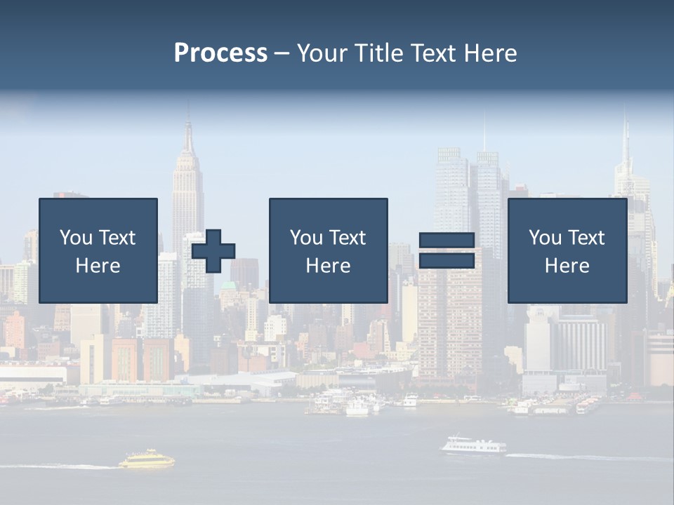 River Office York PowerPoint Template