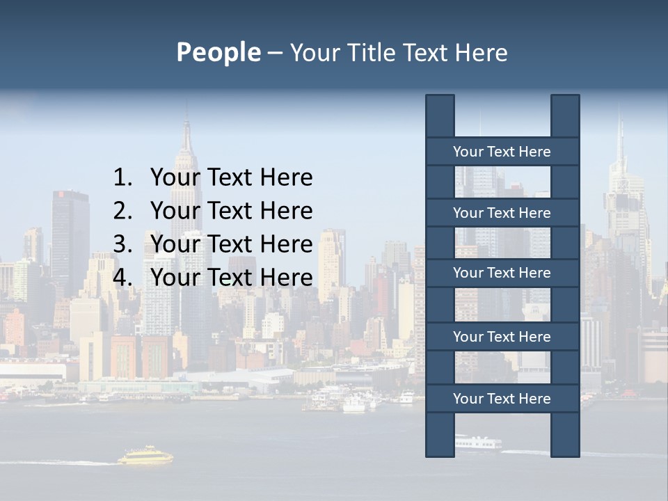 River Office York PowerPoint Template