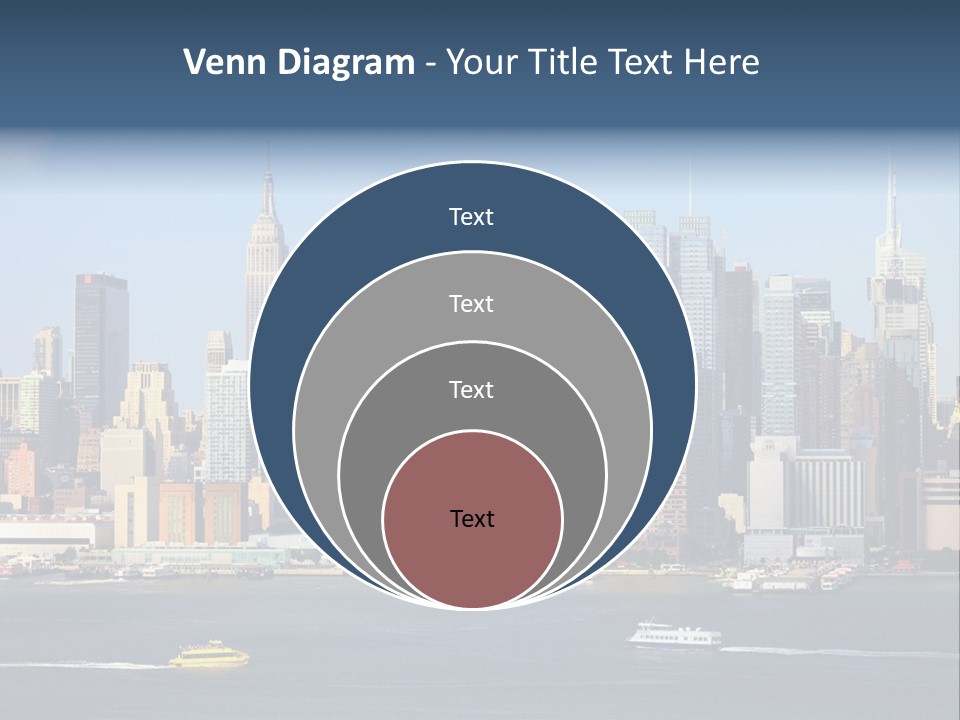 River Office York PowerPoint Template