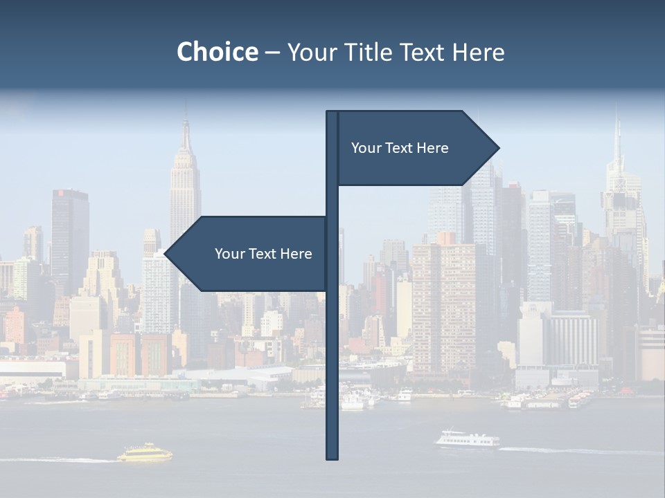 River Office York PowerPoint Template