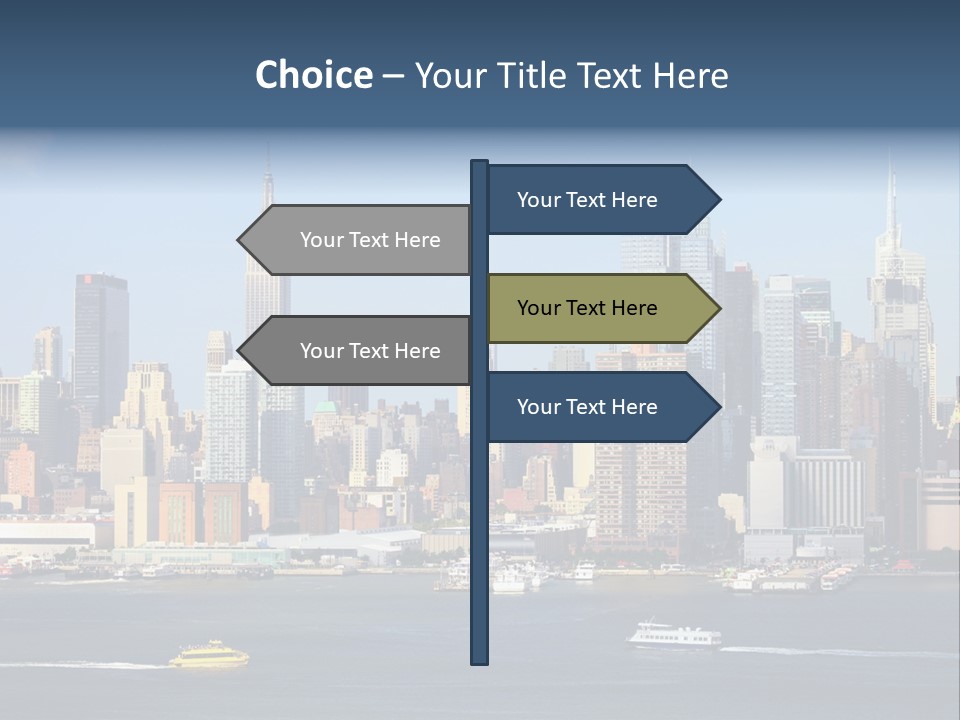 River Office York PowerPoint Template