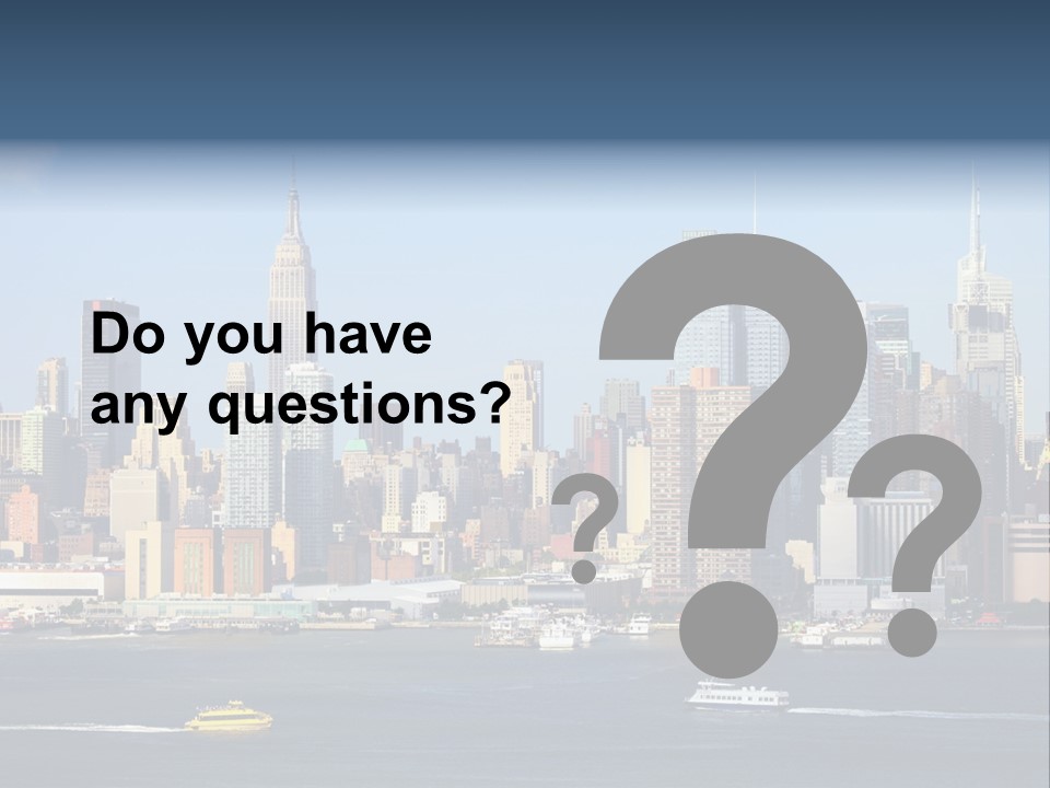 River Office York PowerPoint Template