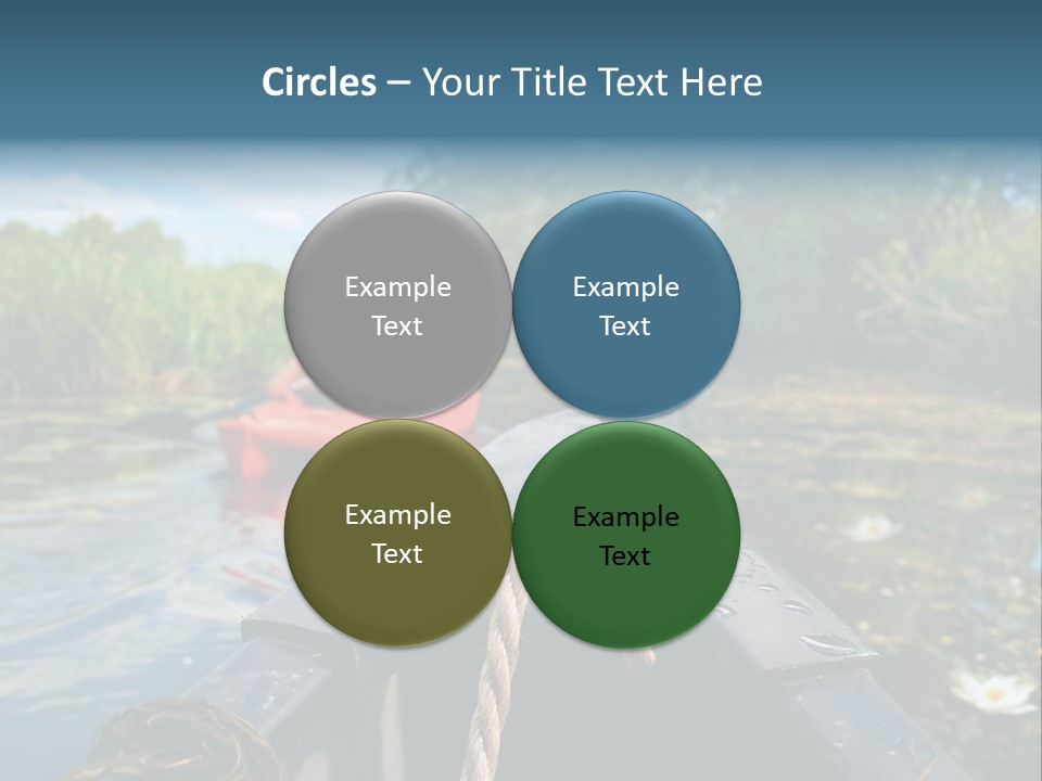Scenic Caucasian Landscape PowerPoint Template