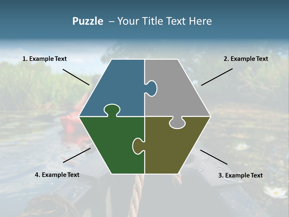 Scenic Caucasian Landscape PowerPoint Template