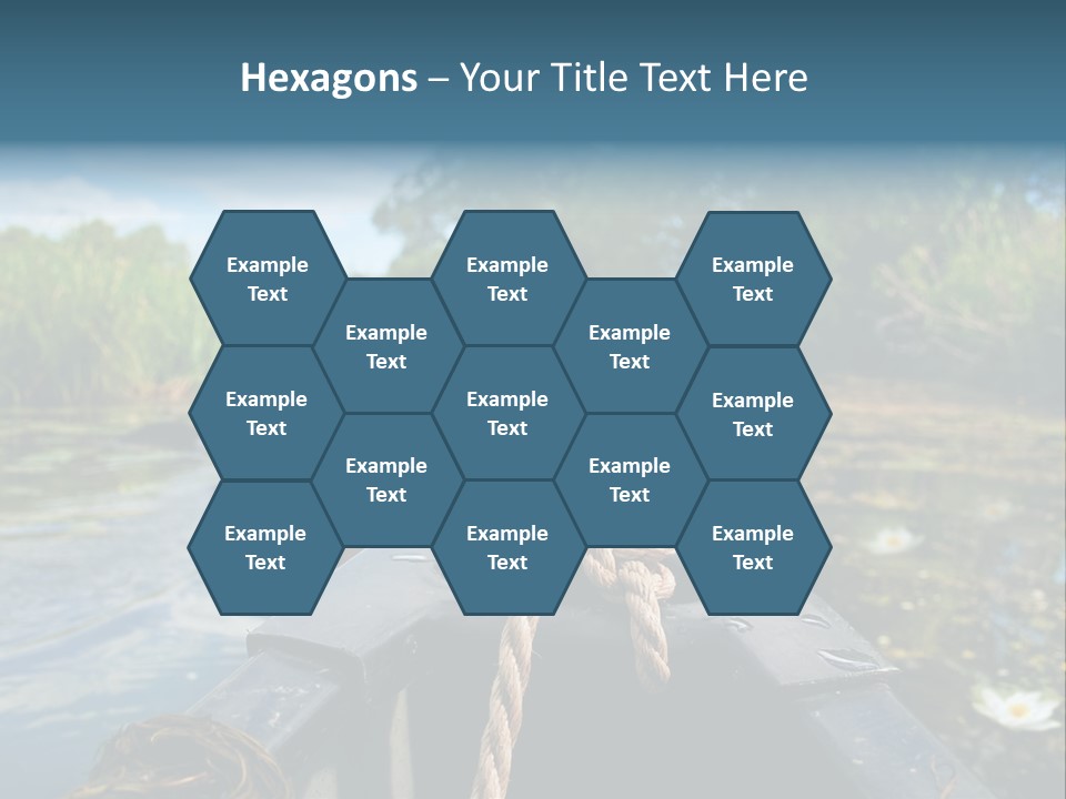 Scenic Caucasian Landscape PowerPoint Template