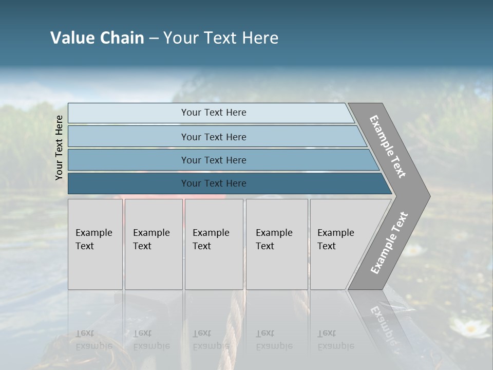 Scenic Caucasian Landscape PowerPoint Template
