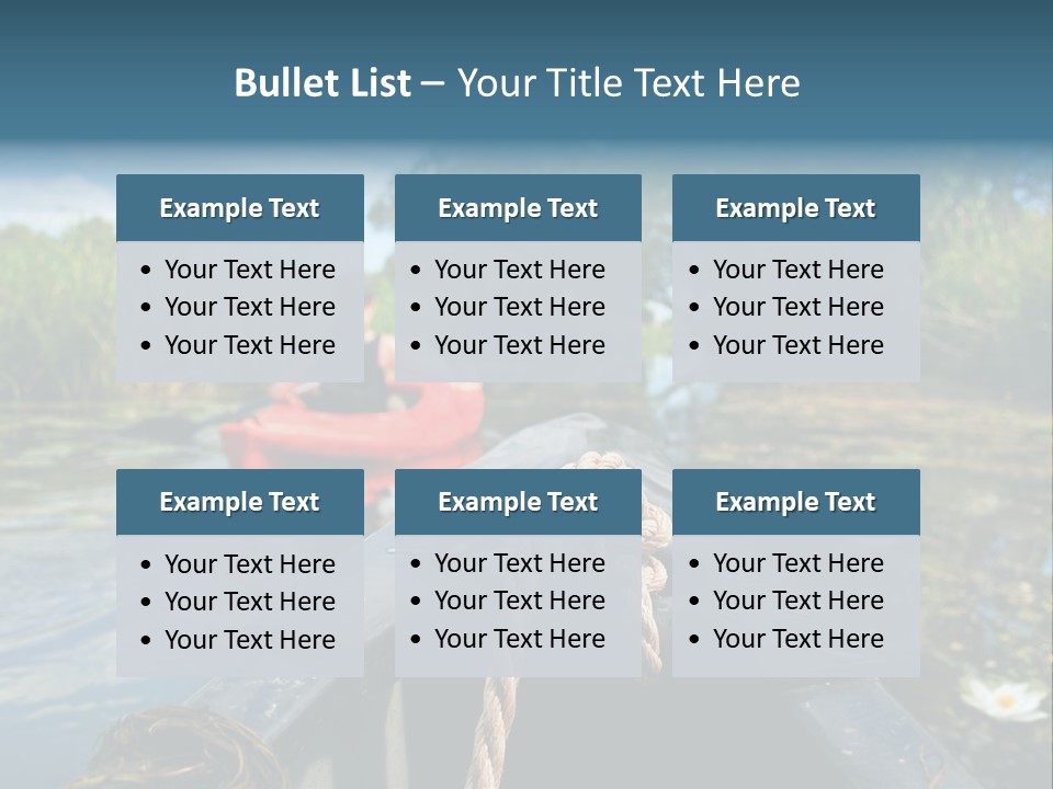Scenic Caucasian Landscape PowerPoint Template